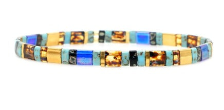 Bibie™ Kindred Japanese Tila Bead Bracelet