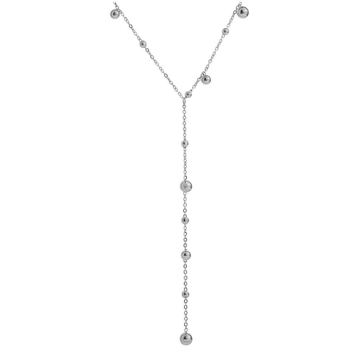 Bora – Bibie™ Stainless Steel Necklace with Extender Chain (Gold or Silver)