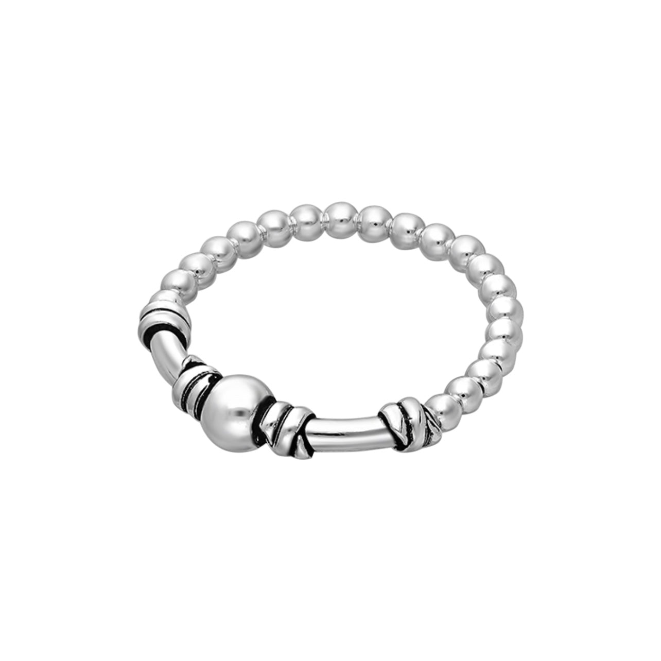Angelina – Bibie™ Sterling Silver Stretch Ring