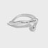 Sterling Silver Abstract Adjustable Ring