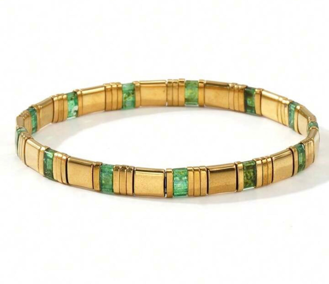 Bibie™ Kindred Japanese Tila Bead Bracelet