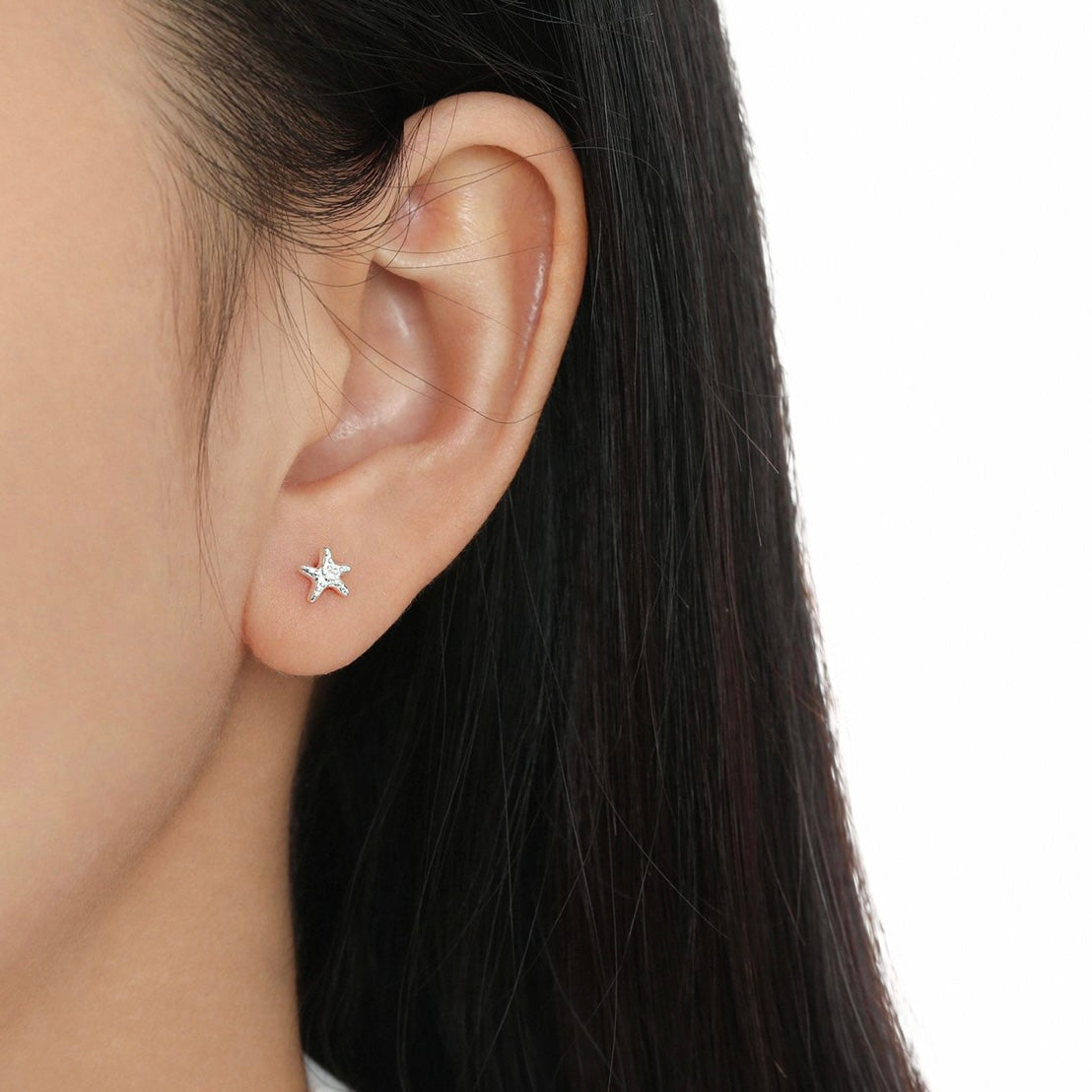 Carys – Bibie™ Sterling Silver Starfish Stud Earrings