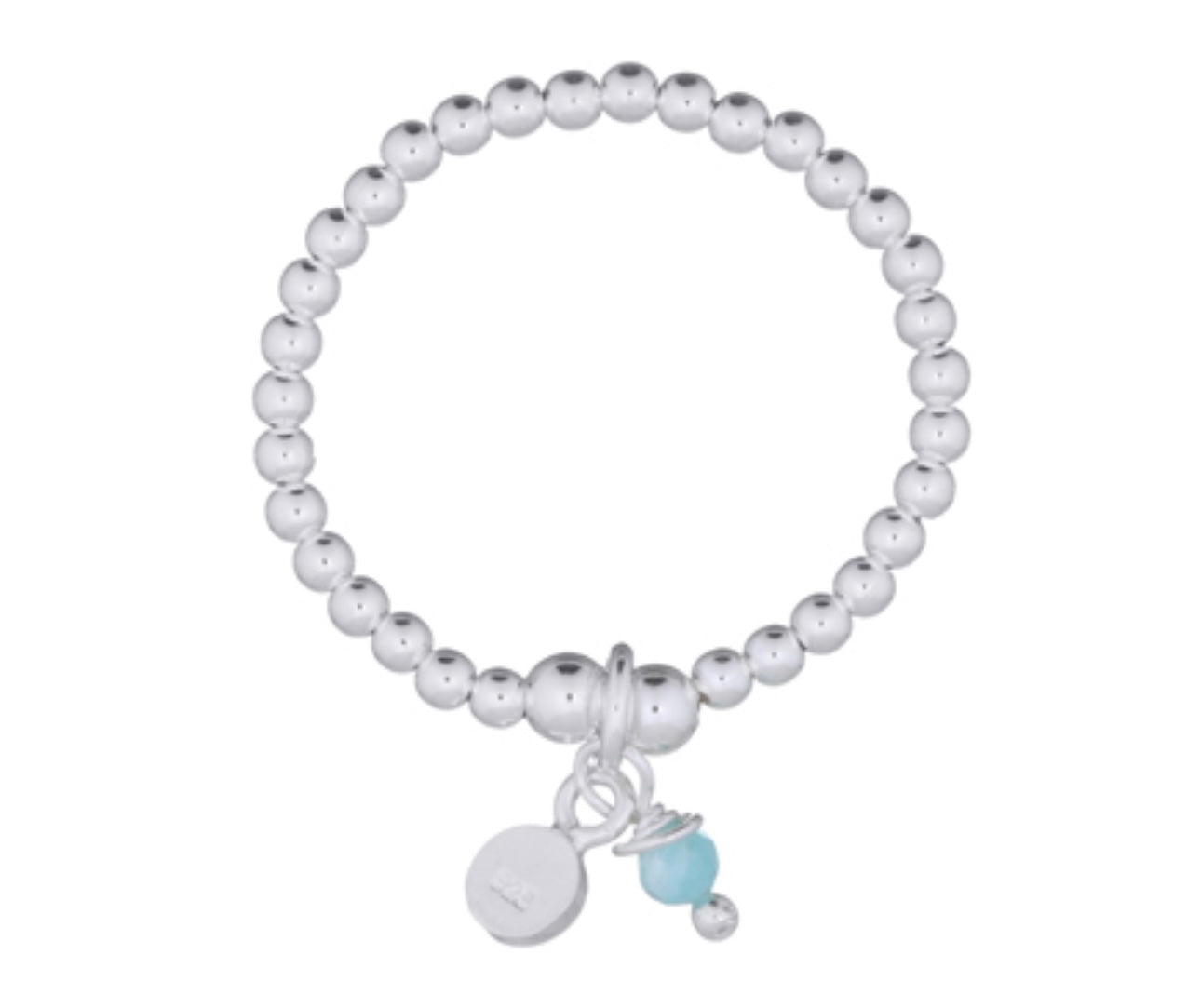 Abbie – Sterling Silver Stretch Bead Rings (Multiple Sizes & Designs) | Bibie™