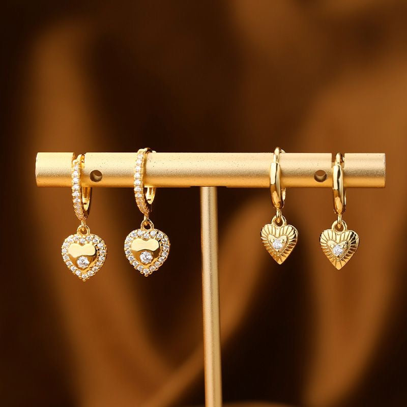 ZarZar – Sterling Silver & Gold Vermeil Huggie Earrings | Bibie™