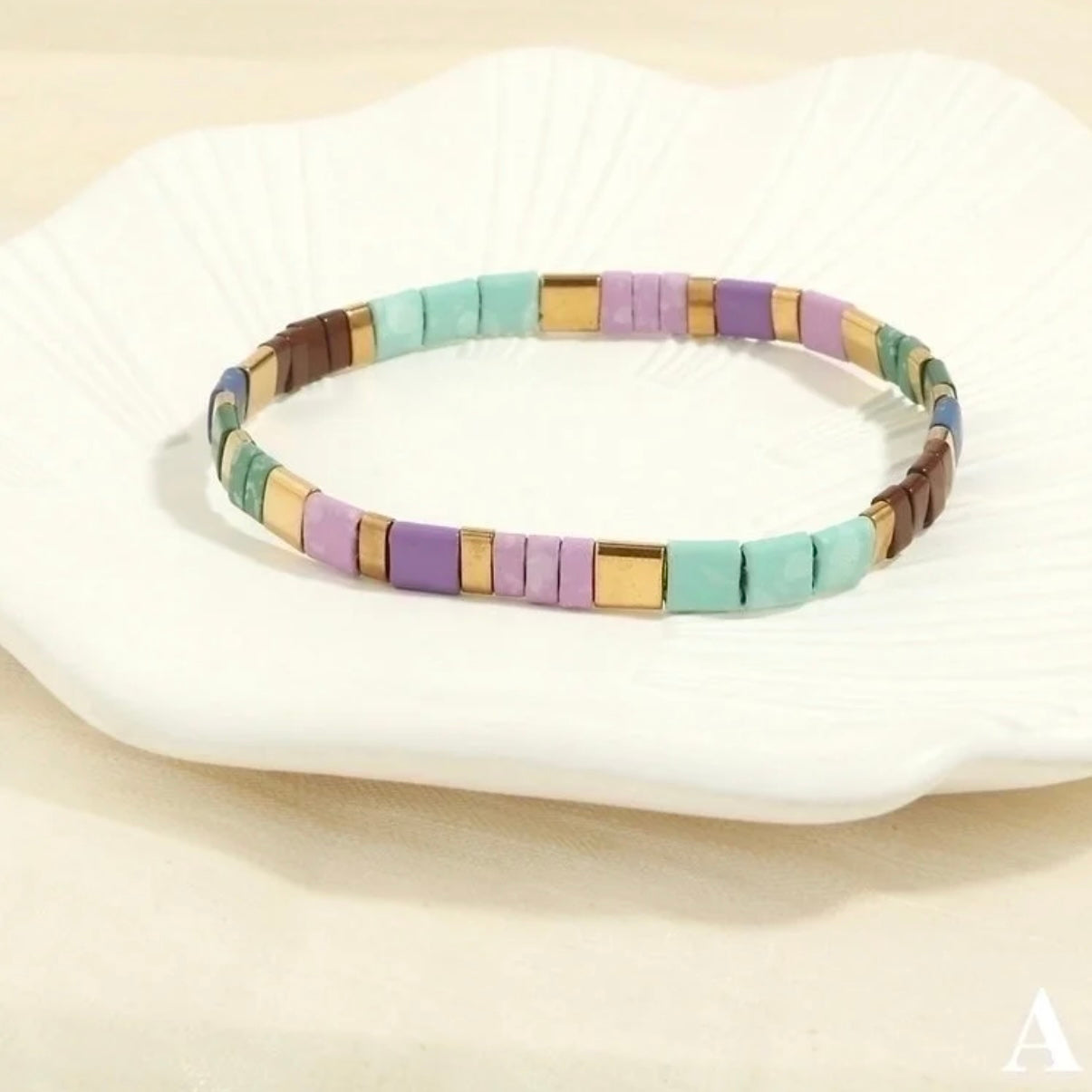 Bibie™ Kindred Japanese Tila Bead Bracelet