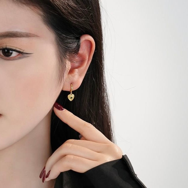 ZarZar – Sterling Silver & Gold Vermeil Huggie Earrings