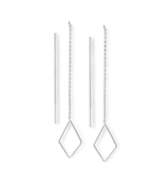 Ariandre – Sterling Silver Threader Drop Earrings