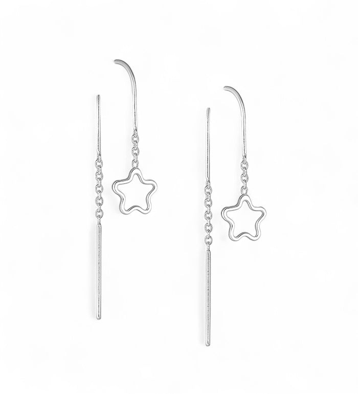 Ariandre – Sterling Silver Threader Drop Earrings