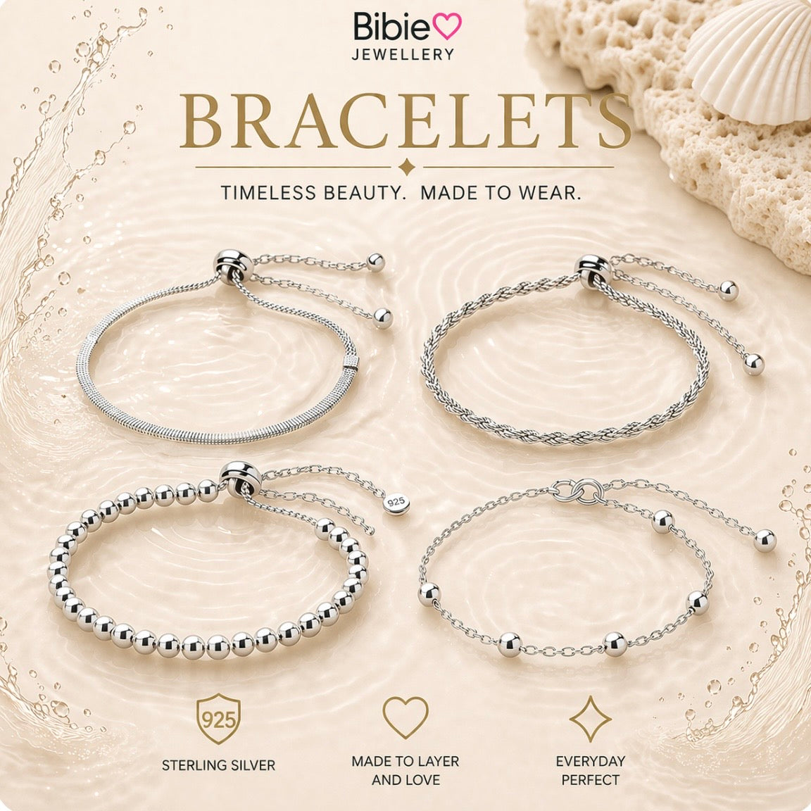 Sterling Silver Bracelets