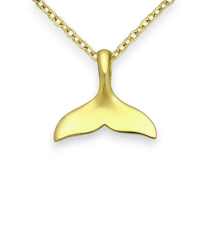 Beada – 925 Sterling Silver Whale Tail Necklace