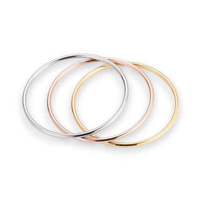 Bertha – Waterproof Gold/Silver Solid Bangle