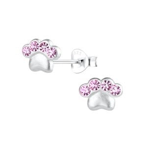 Della – Sterling Silver Stud Earrings (10–12mm) | Bibie™