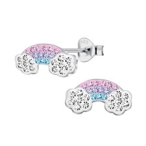 Della – Sterling Silver Stud Earrings (10–12mm) | Bibie™
