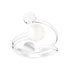 Mother of Pearl Three stone Adjustable Ring
