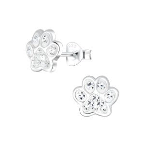 Della – Sterling Silver Stud Earrings (10–12mm) | Bibie™