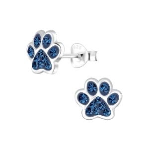 Della – Sterling Silver Stud Earrings (10–12mm) | Bibie™