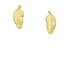 Adia Sterling Silver & Gold Leaf Earrings - 925