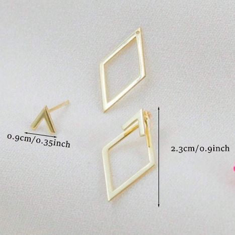 Beatty Silver Stud Earrings