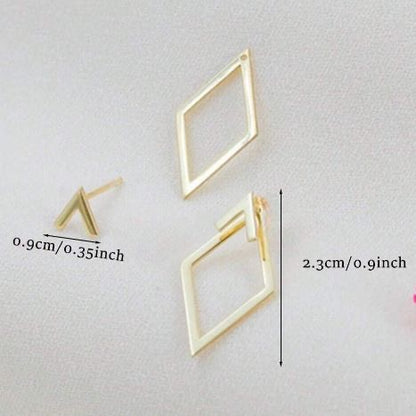 Beatty Silver Stud Earrings