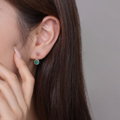 ZarZar – Sterling Silver &amp; Gold Vermeil Huggie Earrings | Bibie™