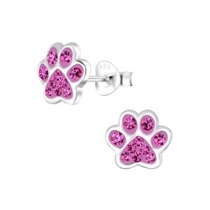 Della – Sterling Silver Stud Earrings (10–12mm) | Bibie™