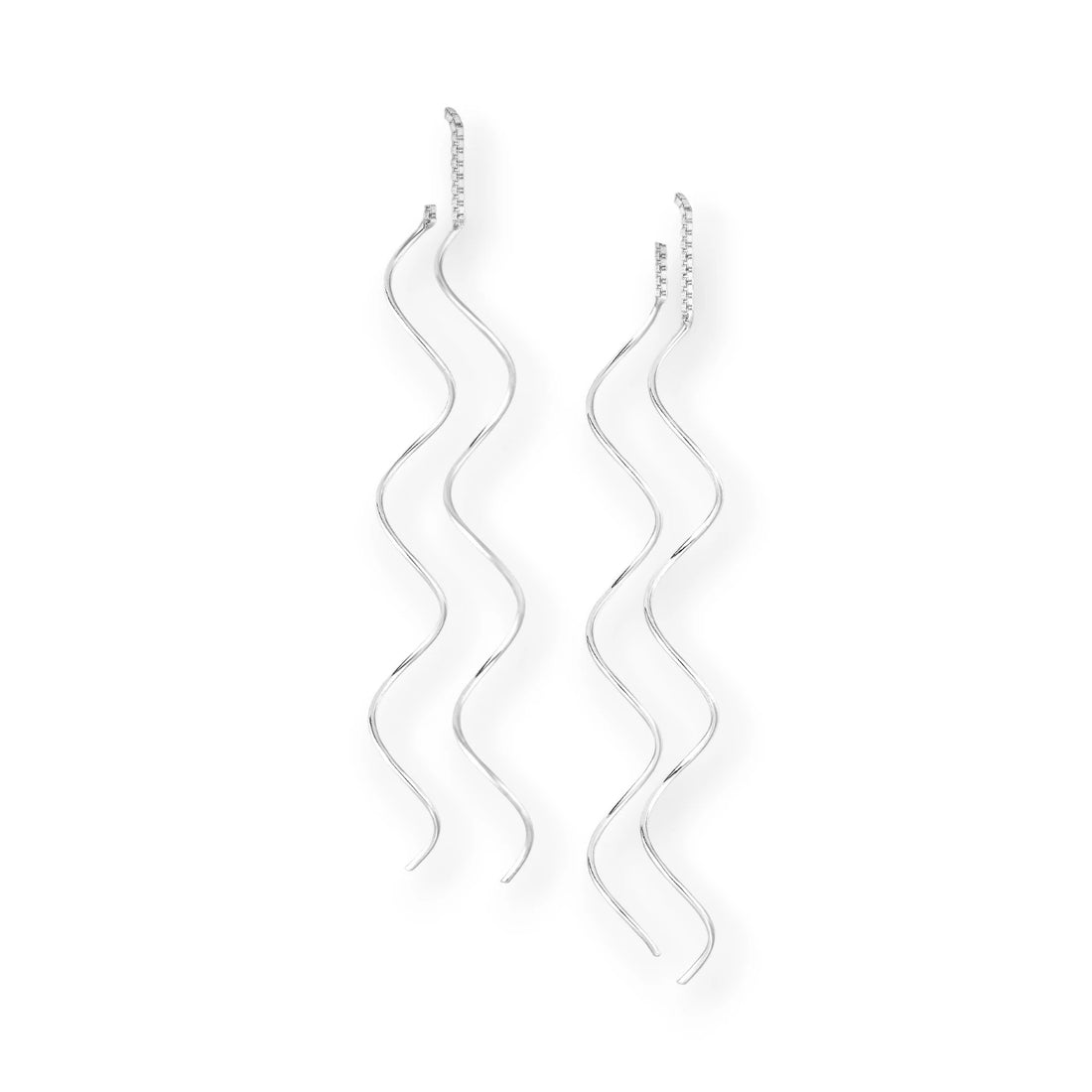 Arie – 925 Sterling Silver Threader Earrings