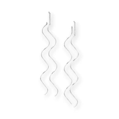 Arie – 925 Sterling Silver Threader Earrings
