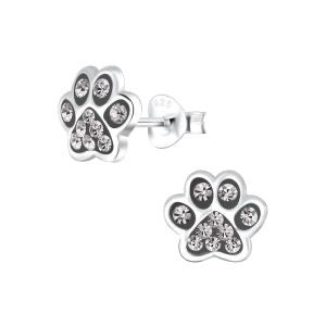 Della – Sterling Silver Stud Earrings (10–12mm) | Bibie™
