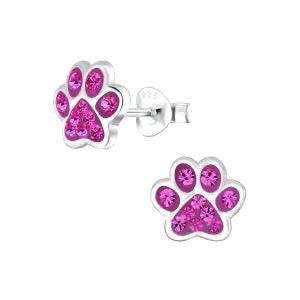Della – Sterling Silver Stud Earrings (10–12mm) | Bibie™