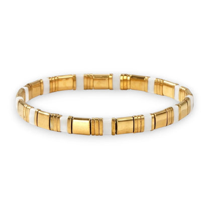 Kindred Japanese Tila Bead Bracelet