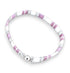 Kiki2 Sterling Silver and Tila Bead Bracelet front view