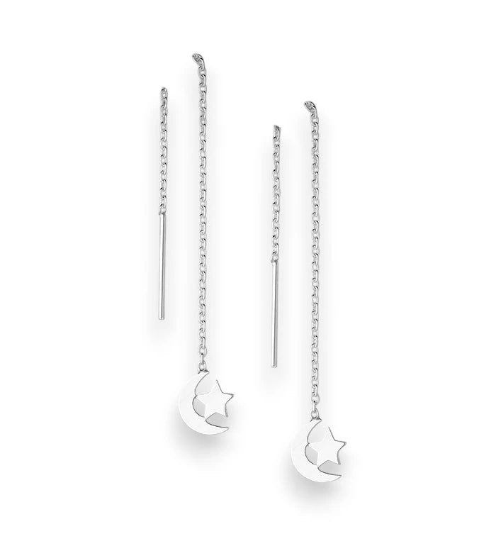 Ariandre – Sterling Silver Threader Drop Earrings