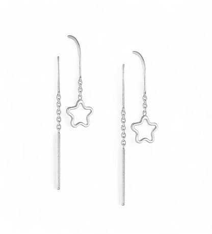 Ariandre – Sterling Silver Threader Drop Earrings