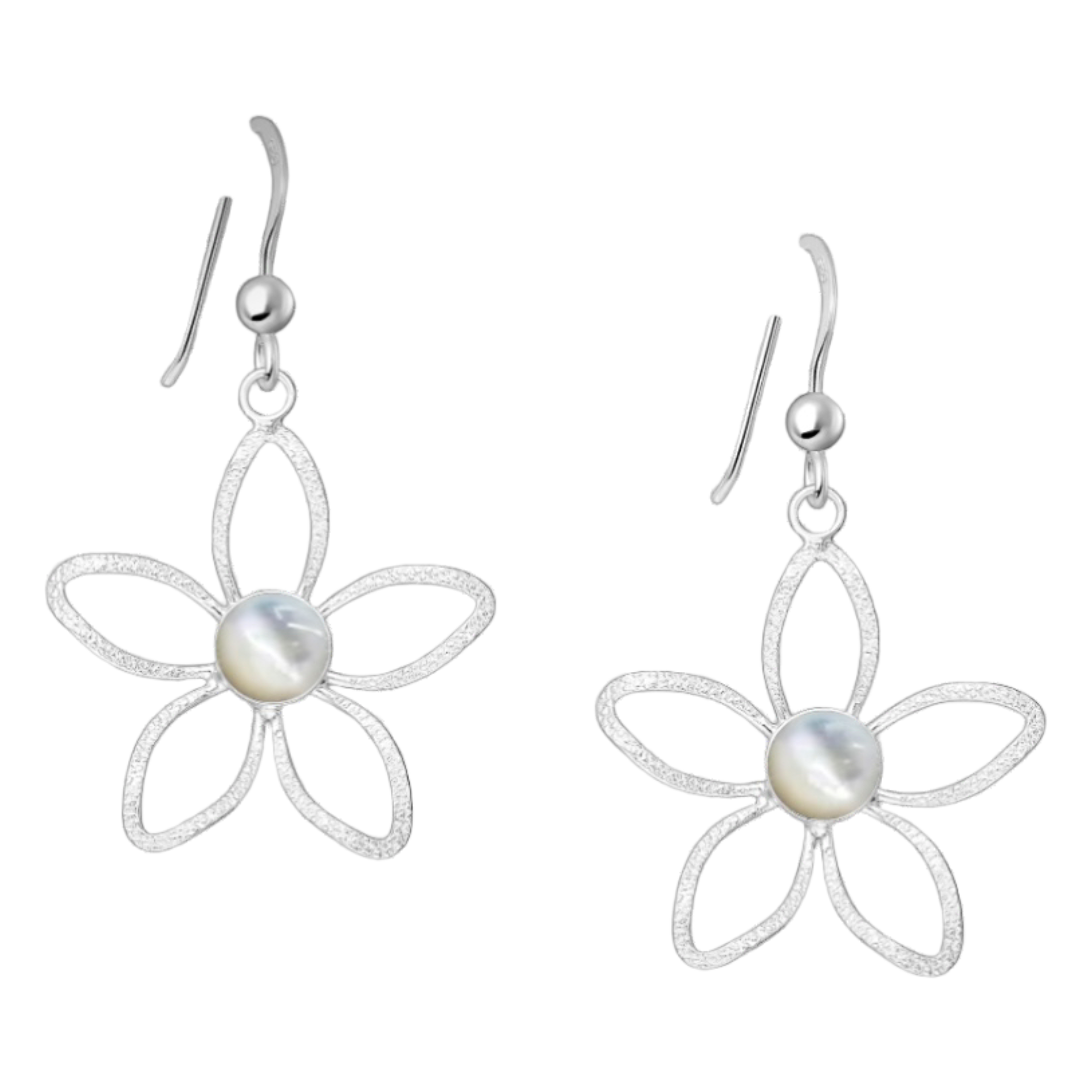Sterling Silver Daisy Flower Pendant Necklace for Women